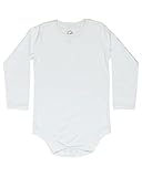 4T 5T 6T Toddler Long Sleeve Crew/Round neck Bodysuit (4T)