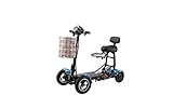 Dragon Mobile Mobility Scooters for Adults 4 Wheel Long Range (17Mile) Mobility Scooter Electric Wheelchair Power, Foldable, Lightweight, Battery Power