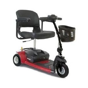 Pride Mobility - Go-Go Ultra X - Travel Scooter - 3-Wheel - Red Pride Mobility 