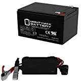 Mighty Max Battery 12V 12AH Battery for Pride Mobility SC52 Sonic Scooter + 12V Charger Brand Product