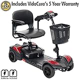 Drive Medical SFSCOUT4 Scout 4 Travel Power Scooter with 5 Year Warranty